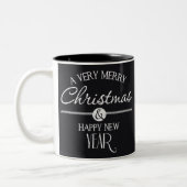 Chalkboard Style Holiday Tasse (Links)