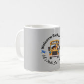 Chalkboard Style School Mug Kaffeetasse (Vorderseite Links)