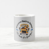 Chalkboard Style School Mug Kaffeetasse (Mittel)