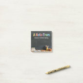 Chalkboard-Style Teacher Post-it Notes Klebezettel (Auf Schreibtisch)