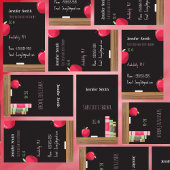 Chalkboard Sub Teacher Vertikale Kontaktkarten Visitenkarte