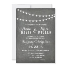 Chalkboard Summer String Light Wedites