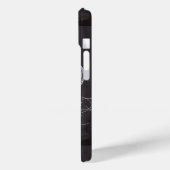 Chalkboard teapot Alice in Wonderland tea party Case-Mate iPhone Hülle (Rückseite / Links)