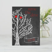 Chalkboard-Thema Einladung (Stehend Vorderseite)