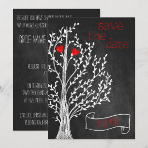 Chalkboard-Thema Einladung