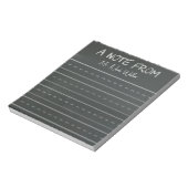 Chalkboard Themed Post-it-Notes Notizblock (Rotiert)