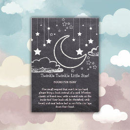 Chalkboard Twinkle Twinkle Little Star Baby Dusche Begleitkarte