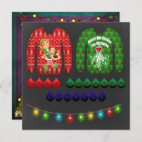Chalkboard Ugly Sweater Christmas Party