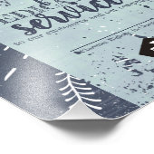 Chalkboard universellen Mitarbeiterjubiläum Fotodruck (Ecke)