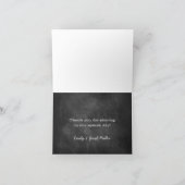 Chalkboard Vielen Dank Karten (Innenseite)