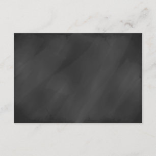 Chalkboard Vintage Car Wedding RSVP Cards Karte