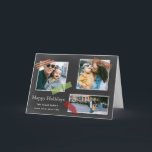 Chalkboard Washi Tape Multiple Foto Collage Feiertagskarte<br><div class="desc">Chalkboard Washi Tape Multiple Foto Collage 3 Fotos Ferienkarte</div>