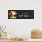 Chalkboard Wasserfarbencreme Kinderdusche Poster (Küche)