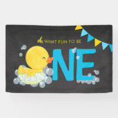 Chalkboard Wasserfarbendusche Ein-Party-Banner Banner (Horizontal)