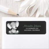 Chalkboard WasserfarbenElephant (Insitu)