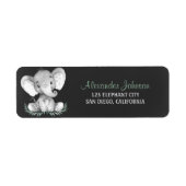 Chalkboard WasserfarbenElephant (Vorne)