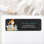 Chalkboard Watercol Niedliche Dschungeltiere (Insitu)