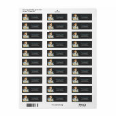 Chalkboard Watercol Niedliche Dschungeltiere (Vorne)