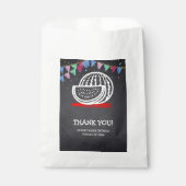 Chalkboard Watermelon Zeichnend Kinderdusche Geschenktütchen (Vorderseite)