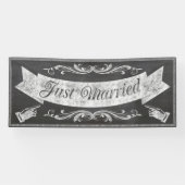 Chalkboard Wedding Banner CBWX (Horizontal)