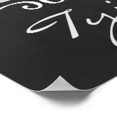 Chalkboard Wedding Prop Poster für Foto Booth (Ecke)