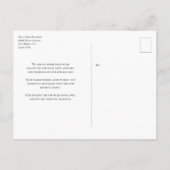 Chalkboard Wedding Vielen Dank Foto Collage rustik Postkarte (Rückseite)