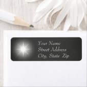 Chalkboard Weihnachtsrücksendeadresse (Insitu)