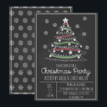 Chalkboard Whimsical Weihnachtsbaum Feiertag Party Einladung<br><div class="desc">Die Einladung kann einfach an Ihre Veranstaltung angepasst werden,  indem Sie Ihre Veranstaltungsdetails,  den Stil des Schriftartes,  die Größe und Farbe des Schriftartes und den Wortlaut Ihrer Wahl hinzufügen,  indem Sie auf den Button "Personalisieren" klicken.</div>