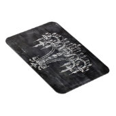 Chalkboard White Chalk Chandelier Flexibel Magnet (Rechte Seite)