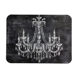 Chalkboard White Chalk Chandelier Flexibel Magnet
