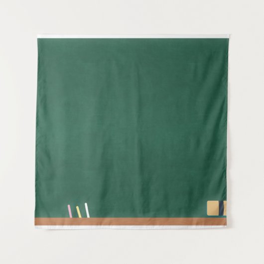 Chalkboardkreide Wandteppich (Vorderseite)