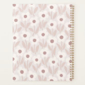 Chalkflower-Garten Sanft romantisches Rosa Planer (Rückseite)