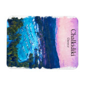 Chalkidiki Griechenland Landschaft Magnet (Horizontal)