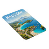 Chalkidiki Griechenland Magnet (Rechte Seite)