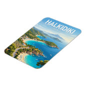 Chalkidiki Griechenland Magnet (Linke Seite)