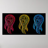 Chalkie Ghosts Poster (Vorne)