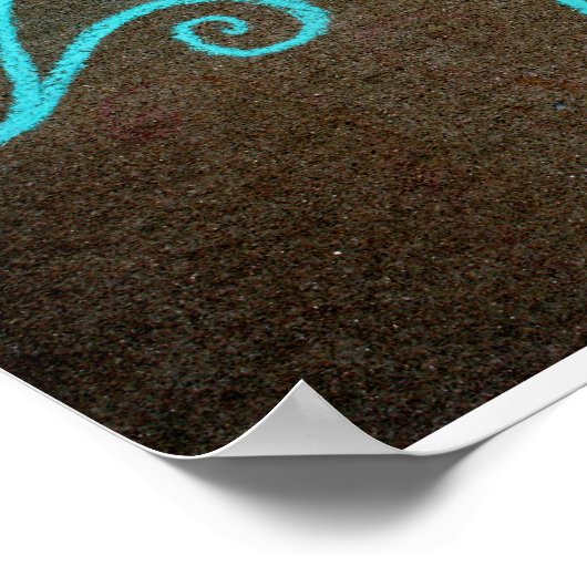 Chalkie Spore Poster (Ecke)