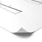 Chalkless Billiard Cue Tipp 1925 - Weißbuch Poster (Ecke)