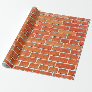 Chalky High Exposure Brick Wall Geschenkpapier