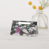 Challa Cactus in Blüte Platzkarte (Vorderseite)