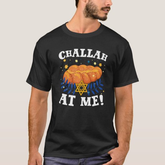 Challah an Me Rosh Hashanah jüdische Hanukkah Boys T-Shirt (Vorderseite)