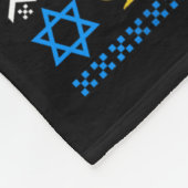Challah At Ya Girl Jewish Hanukkah Fun Fleecedecke (Ecke)