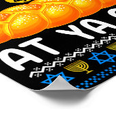 Challah At Ya Girl Jewish Hanukkah Fun  Poster (Ecke)