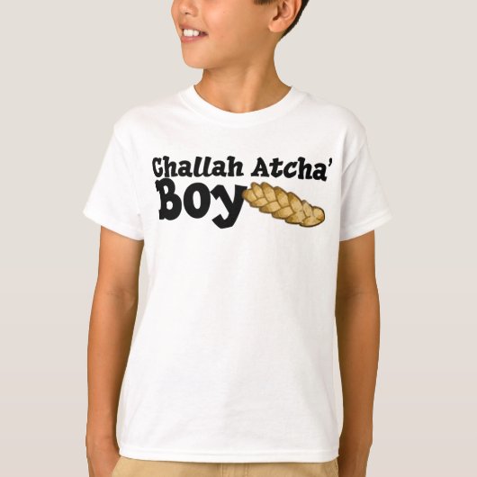 Challah Atcha Junge T-Shirt (Vorderseite)