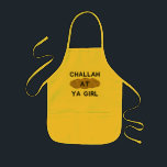 Challah bei Ya Girl Kinder Schürze<br><div class="desc">Diese Challah bei Ya Girl Schürze wird jedem herausfordernden Backen Spaß machen! Perfektes Hanukkah Geschenk oder Geschenk für den kleinen Bäcker in Ihrem herausfordernden Backclub! Erwachsene Größen auch verfügbar!</div>
