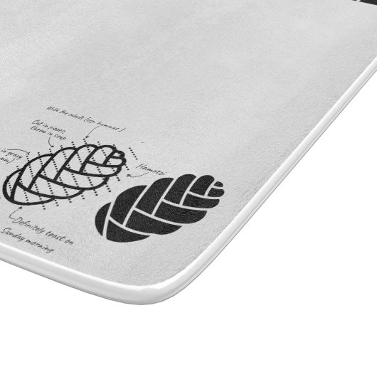 Challah-Board Schneidebrett (Ecke)