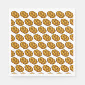 Challah Braided Jewish Bakery Brot Loaf Hanukkah Serviette (Vorderseite)
