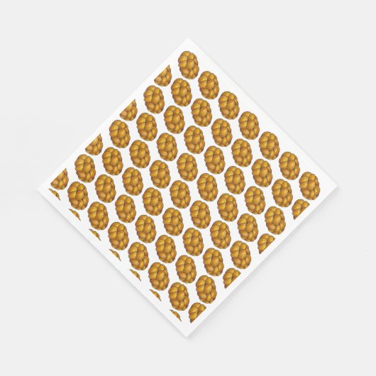 Challah Braided Jewish Bakery Brot Loaf Hanukkah Serviette (Ecke)
