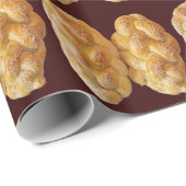 Challah Geschenkpapier (Rolleneckpunkt)