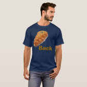 Challah-hinteres Blau T-Shirt (Vorne ganz)